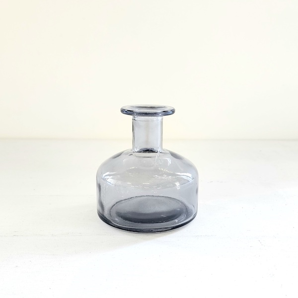 Medicine Bottle Budvase - Grey